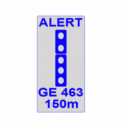 SIGNAL AHEAD signs and SIGNAL ALERT signs | RailSafe